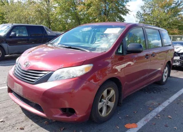 Photo 1 VIN: 5TDZK3DC4DS284887 - TOYOTA SIENNA 