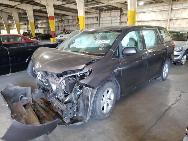 Photo 1 VIN: 5TDZK3DC4FS543929 - TOYOTA SIENNA 