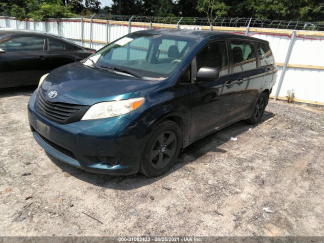 Photo 1 VIN: 5TDZK3DC5BS149138 - TOYOTA SIENNA 