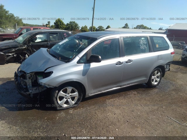 Photo 1 VIN: 5TDZK3DC5DS354445 - TOYOTA SIENNA 