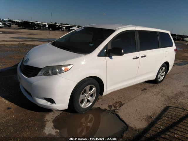 Photo 1 VIN: 5TDZK3DC5DS391432 - TOYOTA SIENNA 