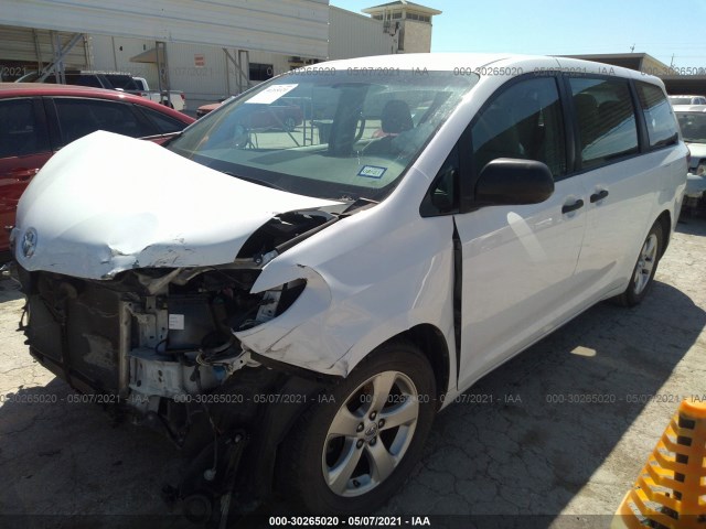 Photo 1 VIN: 5TDZK3DC5ES478345 - TOYOTA SIENNA 