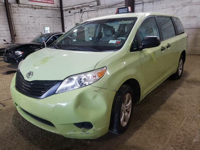 Photo 1 VIN: 5TDZK3DC5ES489023 - TOYOTA SIENNA 