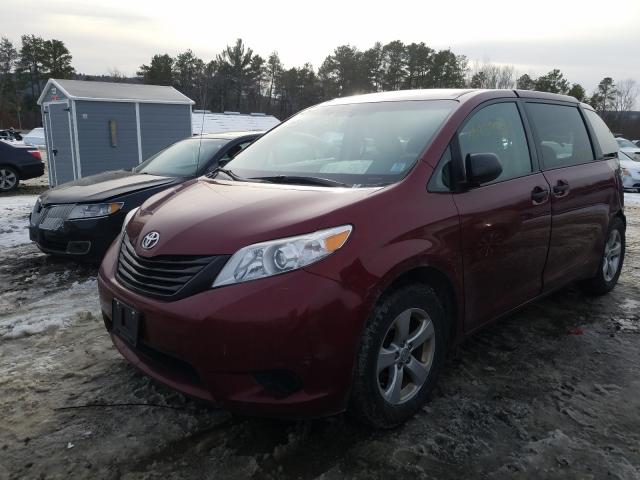 Photo 1 VIN: 5TDZK3DC5ES515975 - TOYOTA SIENNA 