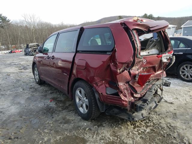 Photo 2 VIN: 5TDZK3DC5ES515975 - TOYOTA SIENNA 