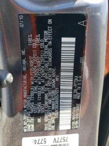 Photo 12 VIN: 5TDZK3DC6BS057651 - TOYOTA SIENNA 