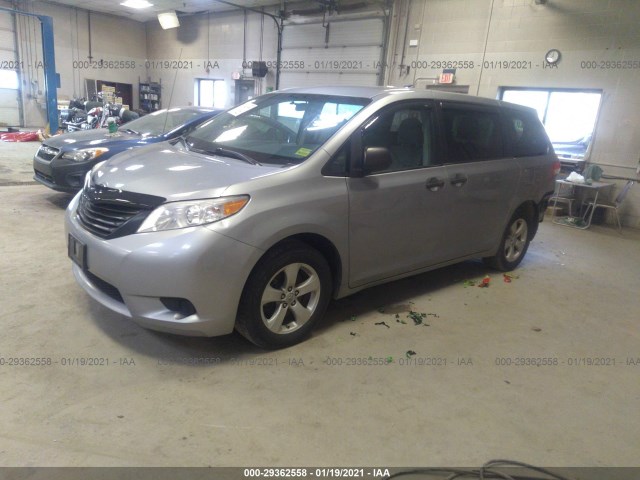 Photo 1 VIN: 5TDZK3DC6CS223412 - TOYOTA SIENNA 