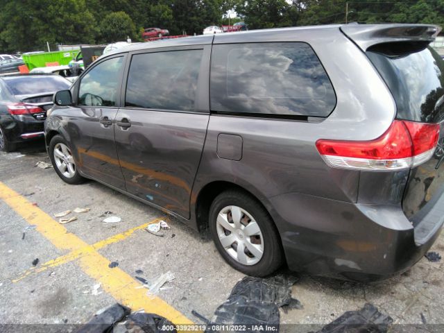 Photo 2 VIN: 5TDZK3DC6DS368824 - TOYOTA SIENNA 