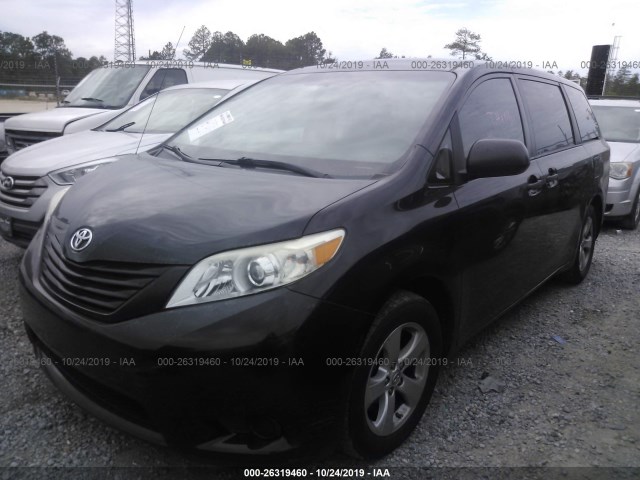 Photo 1 VIN: 5TDZK3DC6DS380603 - TOYOTA SIENNA 