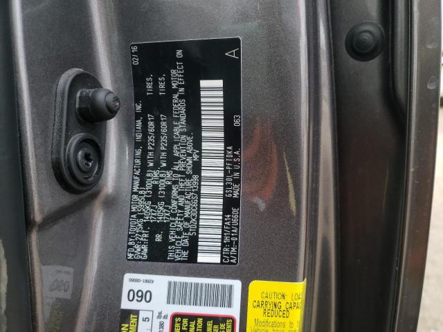 Photo 9 VIN: 5TDZK3DC6GS713998 - TOYOTA SIENNA 