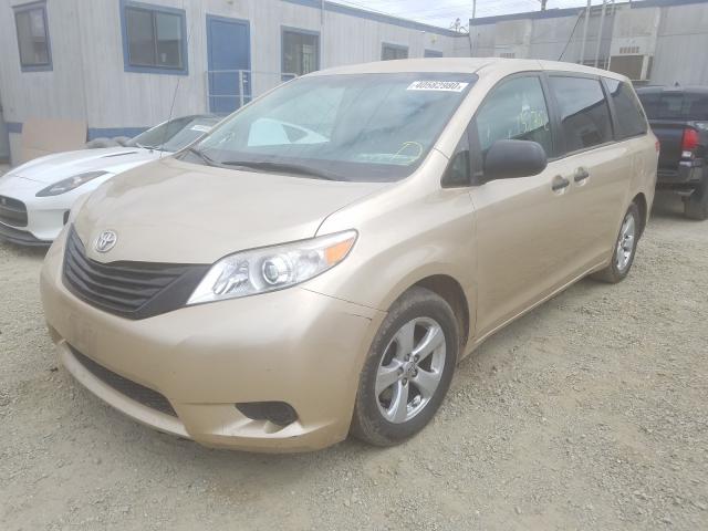 Photo 1 VIN: 5TDZK3DC7BS117596 - TOYOTA SIENNA 