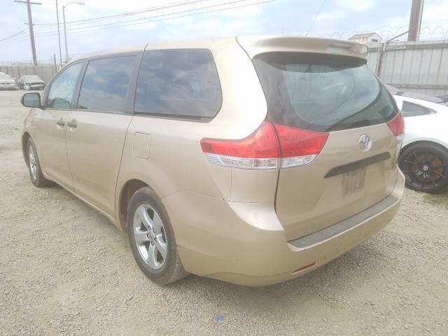 Photo 2 VIN: 5TDZK3DC7BS117596 - TOYOTA SIENNA 