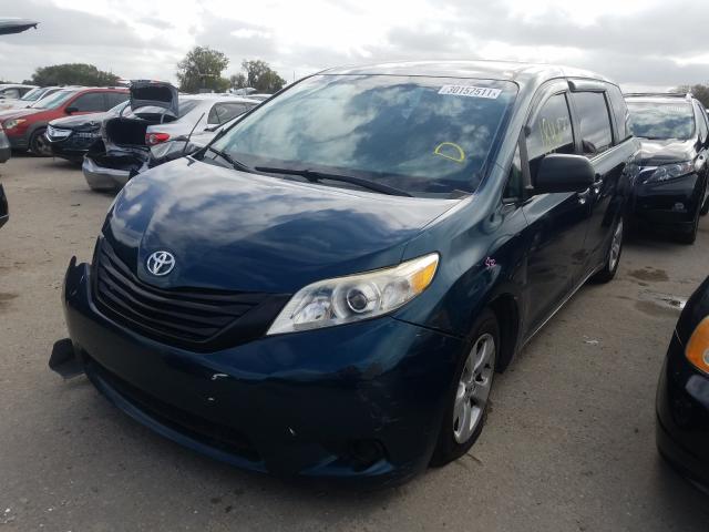 Photo 1 VIN: 5TDZK3DC7CS176634 - TOYOTA SIENNA 