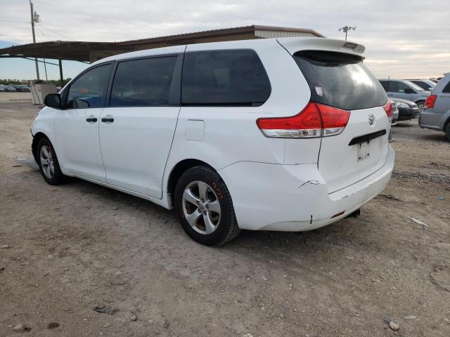 Photo 2 VIN: 5TDZK3DC7DS384157 - TOYOTA SIENNA 