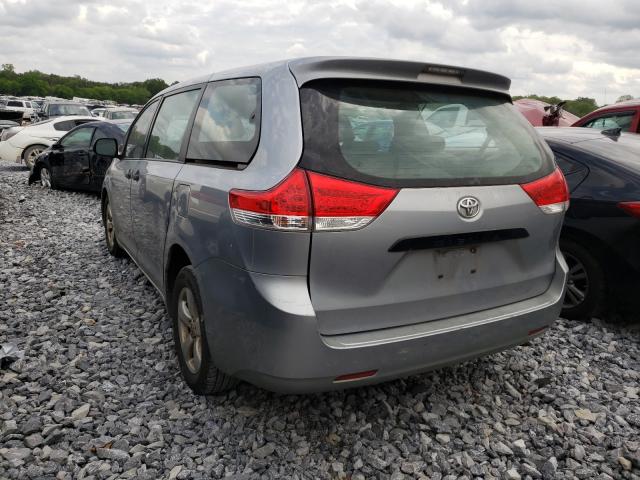 Photo 2 VIN: 5TDZK3DC8BS143849 - TOYOTA SIENNA 