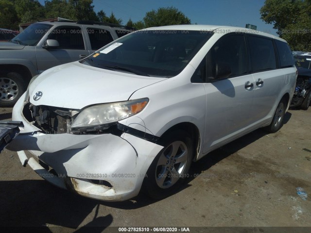 Photo 1 VIN: 5TDZK3DC8DS297898 - TOYOTA SIENNA 