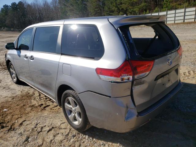 Photo 2 VIN: 5TDZK3DC8DS298128 - TOYOTA SIENNA 