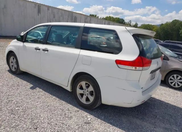 Photo 2 VIN: 5TDZK3DC8DS299618 - TOYOTA SIENNA 