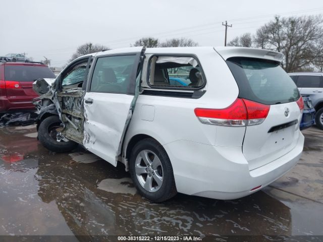 Photo 2 VIN: 5TDZK3DC8DS342497 - TOYOTA SIENNA 