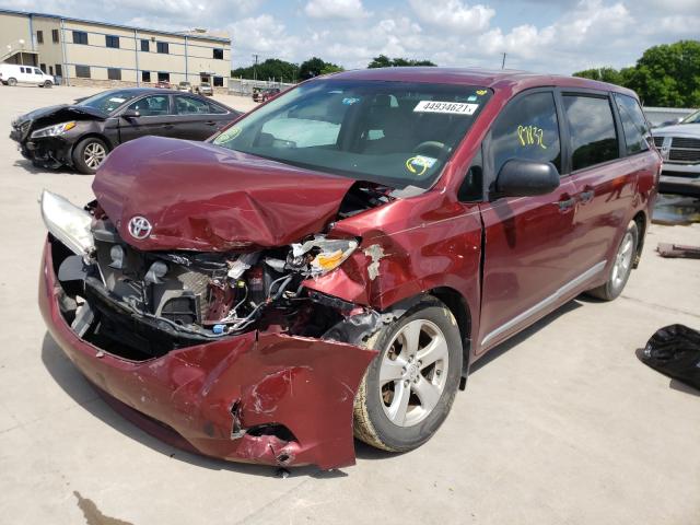 Photo 1 VIN: 5TDZK3DC8ES506994 - TOYOTA SIENNA 