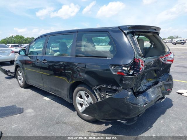 Photo 2 VIN: 5TDZK3DC8FS566324 - TOYOTA SIENNA 