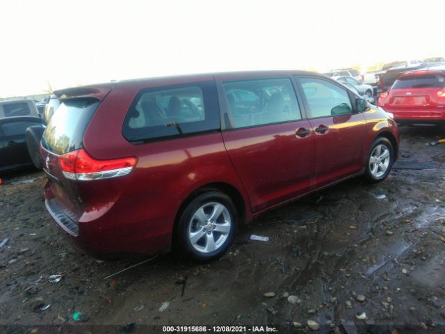 Photo 3 VIN: 5TDZK3DC9BS061399 - TOYOTA SIENNA 