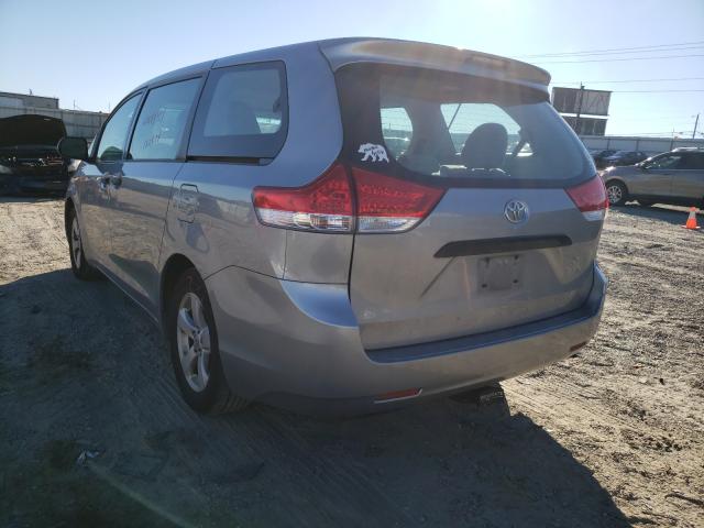 Photo 2 VIN: 5TDZK3DC9BS086867 - TOYOTA SIENNA 