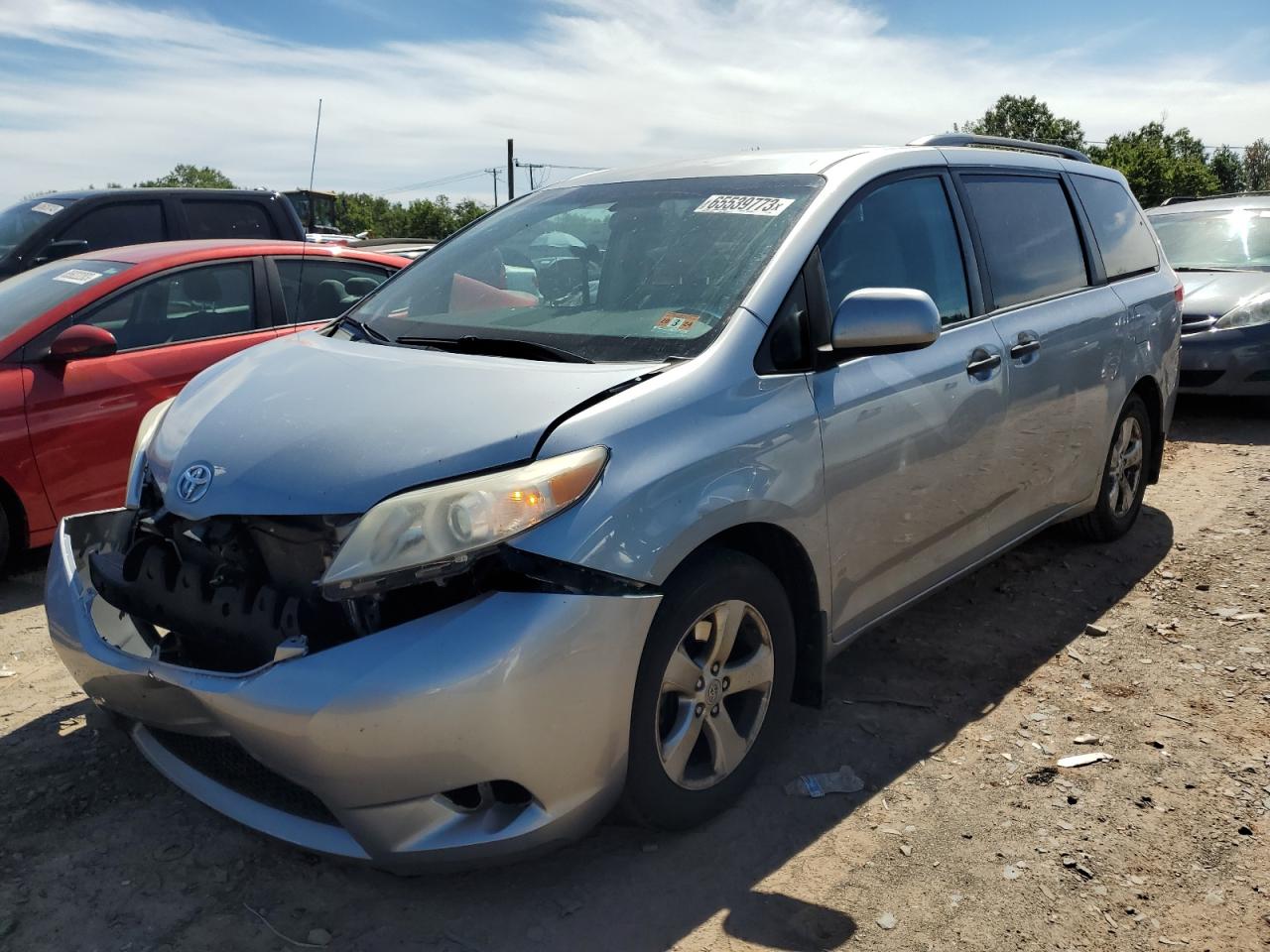 Photo 0 VIN: 5TDZK3DC9BS110021 - TOYOTA SIENNA 