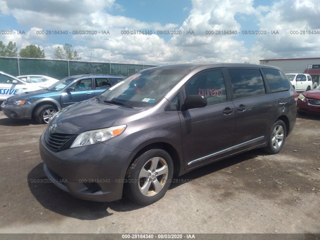 Photo 1 VIN: 5TDZK3DC9BS114991 - TOYOTA SIENNA 