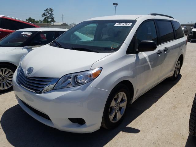 Photo 1 VIN: 5TDZK3DC9FS579826 - TOYOTA SIENNA 