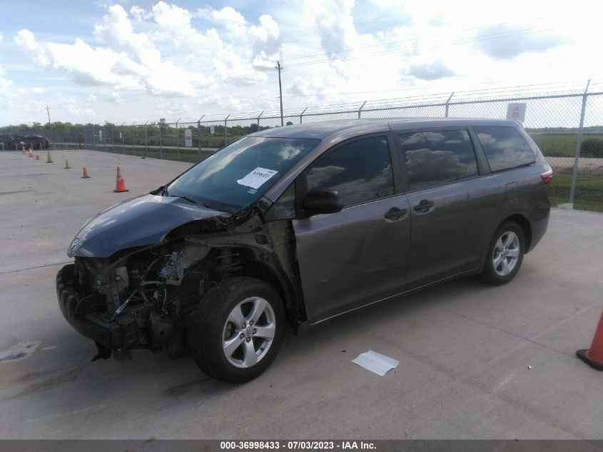 Photo 1 VIN: 5TDZK3DC9GS740032 - TOYOTA SIENNA 