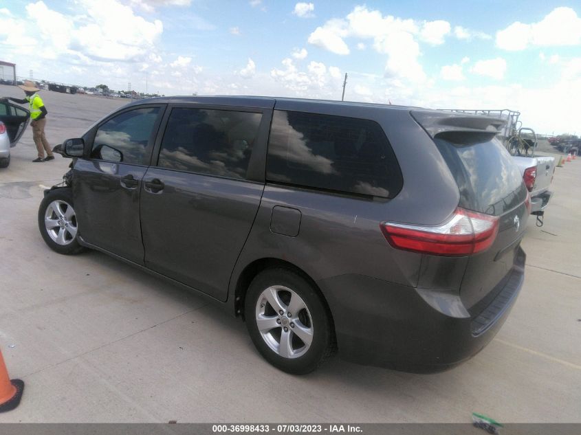 Photo 2 VIN: 5TDZK3DC9GS740032 - TOYOTA SIENNA 