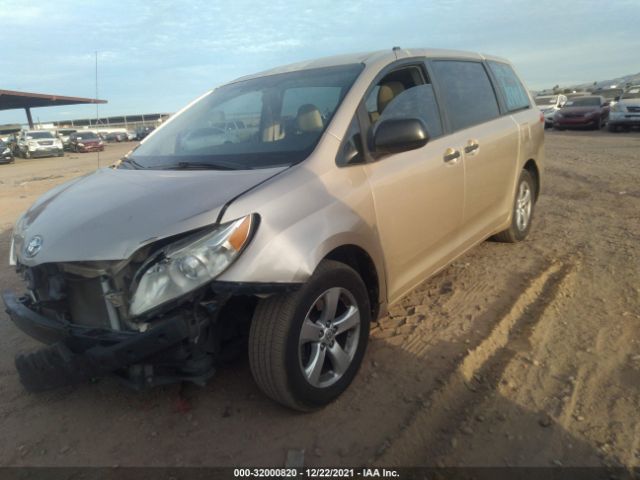 Photo 1 VIN: 5TDZK3DCXDS292198 - TOYOTA SIENNA 