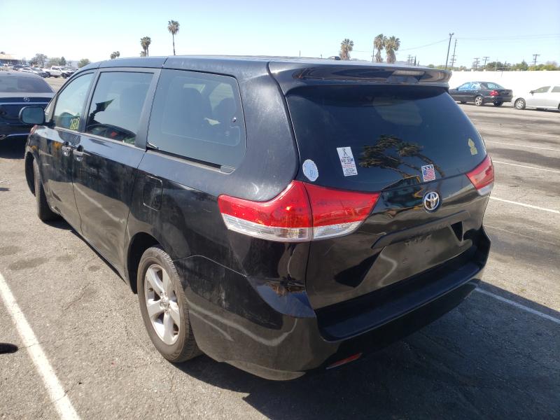 Photo 2 VIN: 5TDZK3DCXDS307248 - TOYOTA SIENNA 