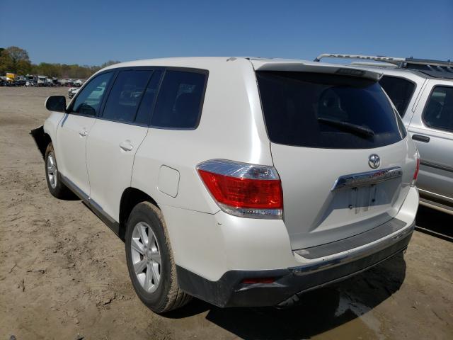 Photo 2 VIN: 5TDZK3EH0DS123110 - TOYOTA HIGHLANDER 