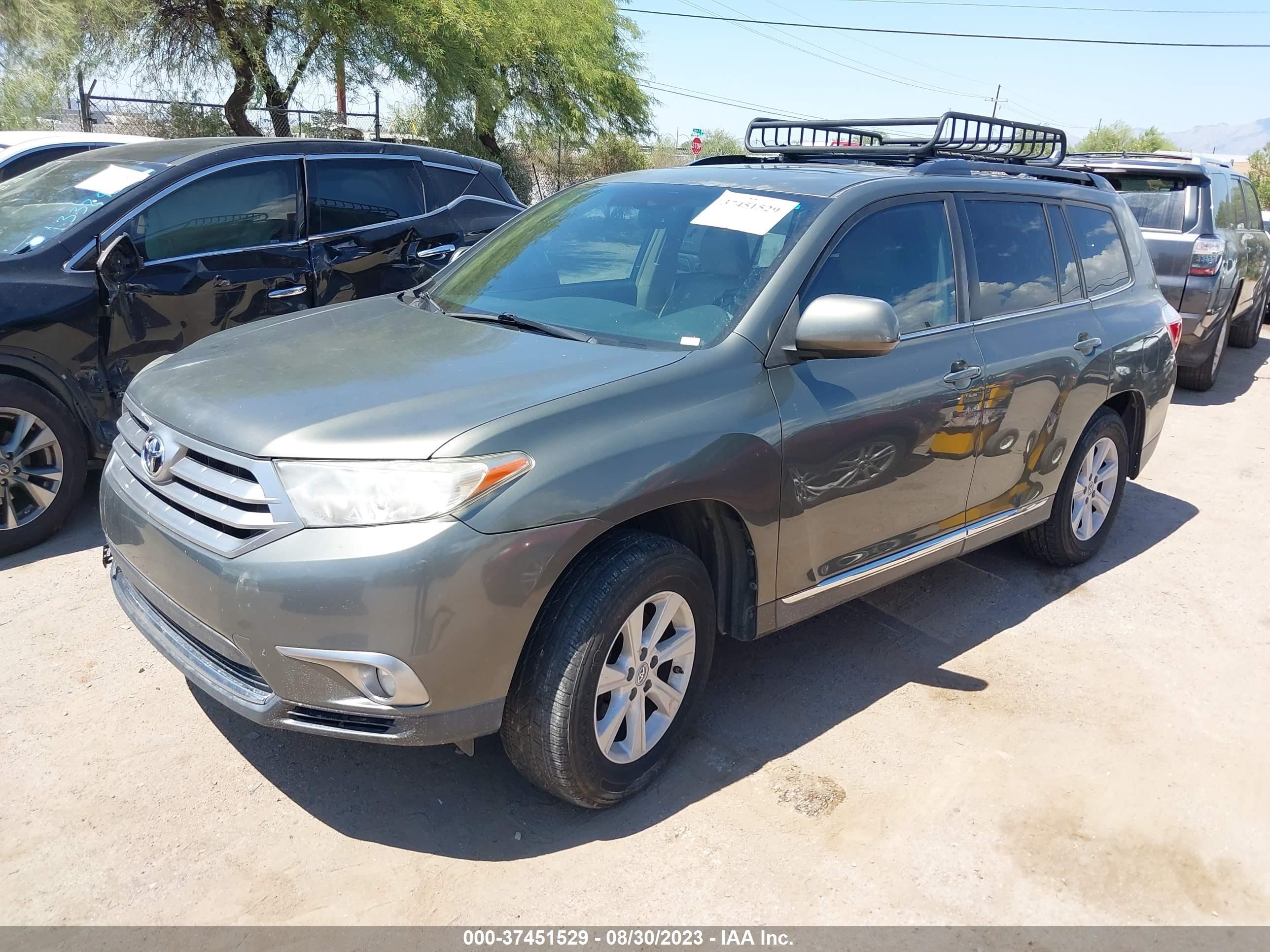 Photo 1 VIN: 5TDZK3EH1CS067922 - TOYOTA HIGHLANDER 