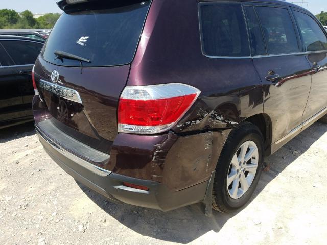 Photo 8 VIN: 5TDZK3EH1DS105053 - TOYOTA HIGHLANDER 