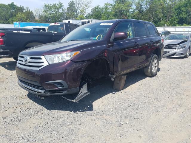 Photo 1 VIN: 5TDZK3EH1DS125318 - TOYOTA HIGHLANDER 