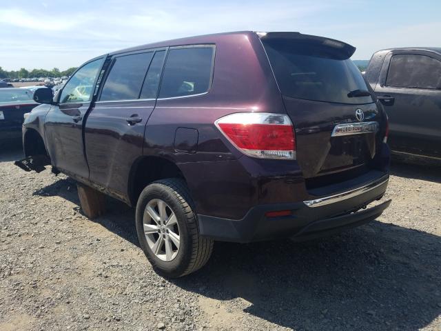 Photo 2 VIN: 5TDZK3EH1DS125318 - TOYOTA HIGHLANDER 