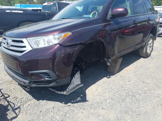 Photo 8 VIN: 5TDZK3EH1DS125318 - TOYOTA HIGHLANDER 