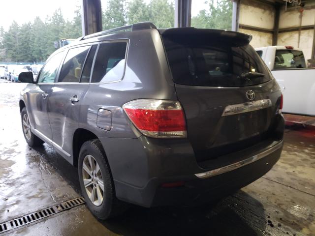 Photo 2 VIN: 5TDZK3EH4CS080132 - TOYOTA HIGHLANDER 