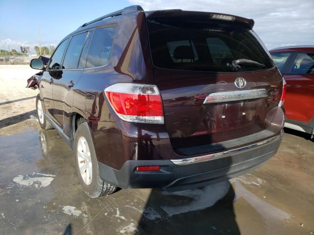 Photo 2 VIN: 5TDZK3EH5DS095188 - TOYOTA HIGHLANDER 