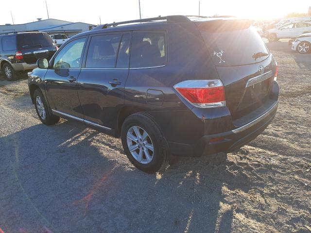 Photo 2 VIN: 5TDZK3EH6CS054423 - TOYOTA HIGHLANDER 