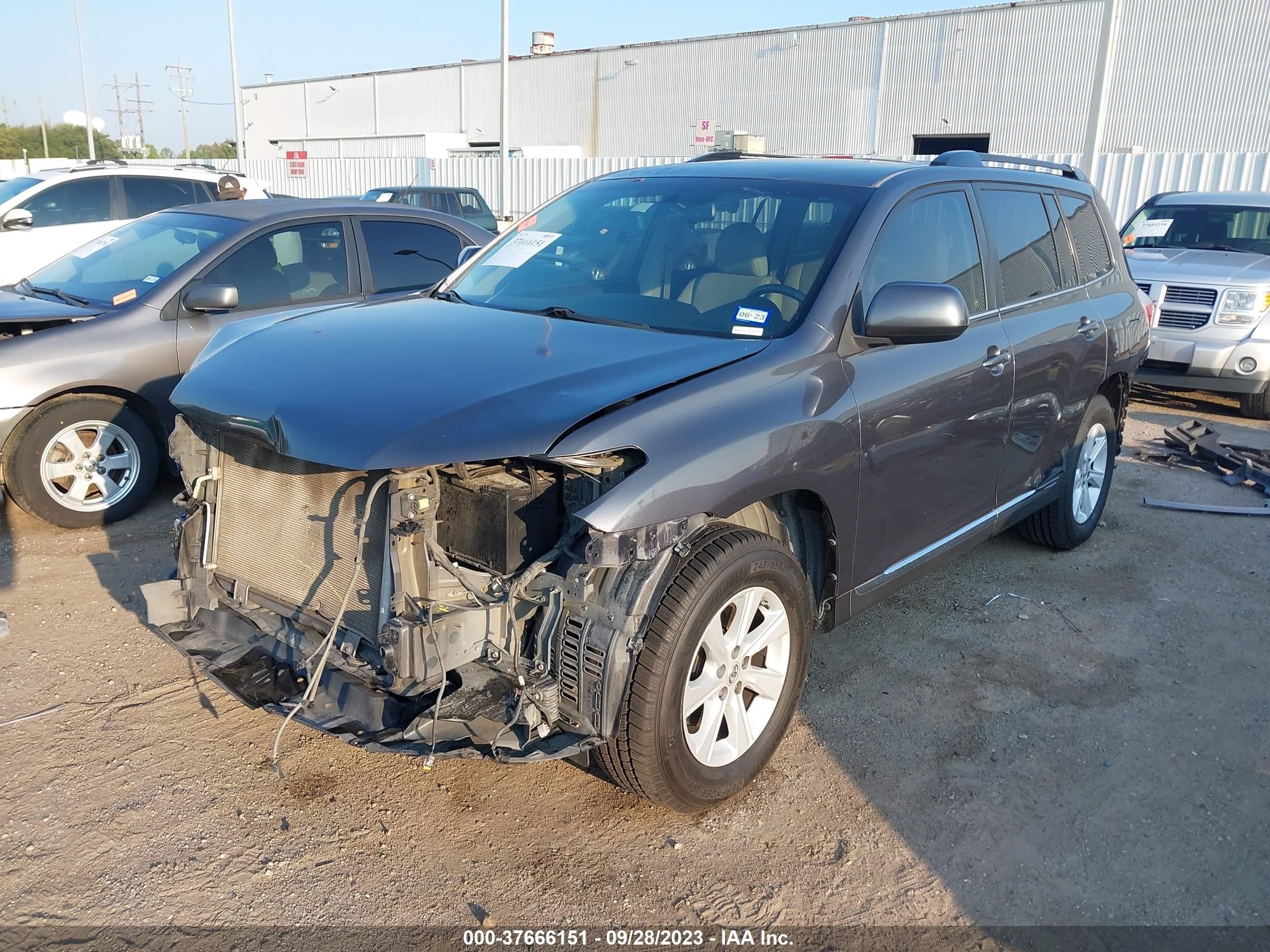 Photo 1 VIN: 5TDZK3EH6DS117344 - TOYOTA HIGHLANDER 