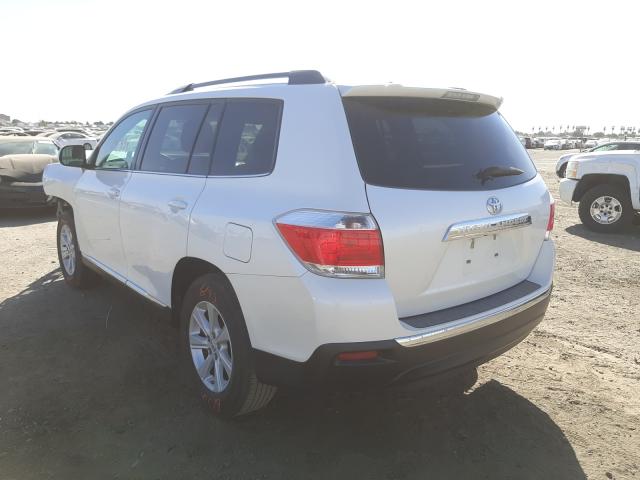 Photo 2 VIN: 5TDZK3EH7BS041369 - TOYOTA HIGHLANDER 