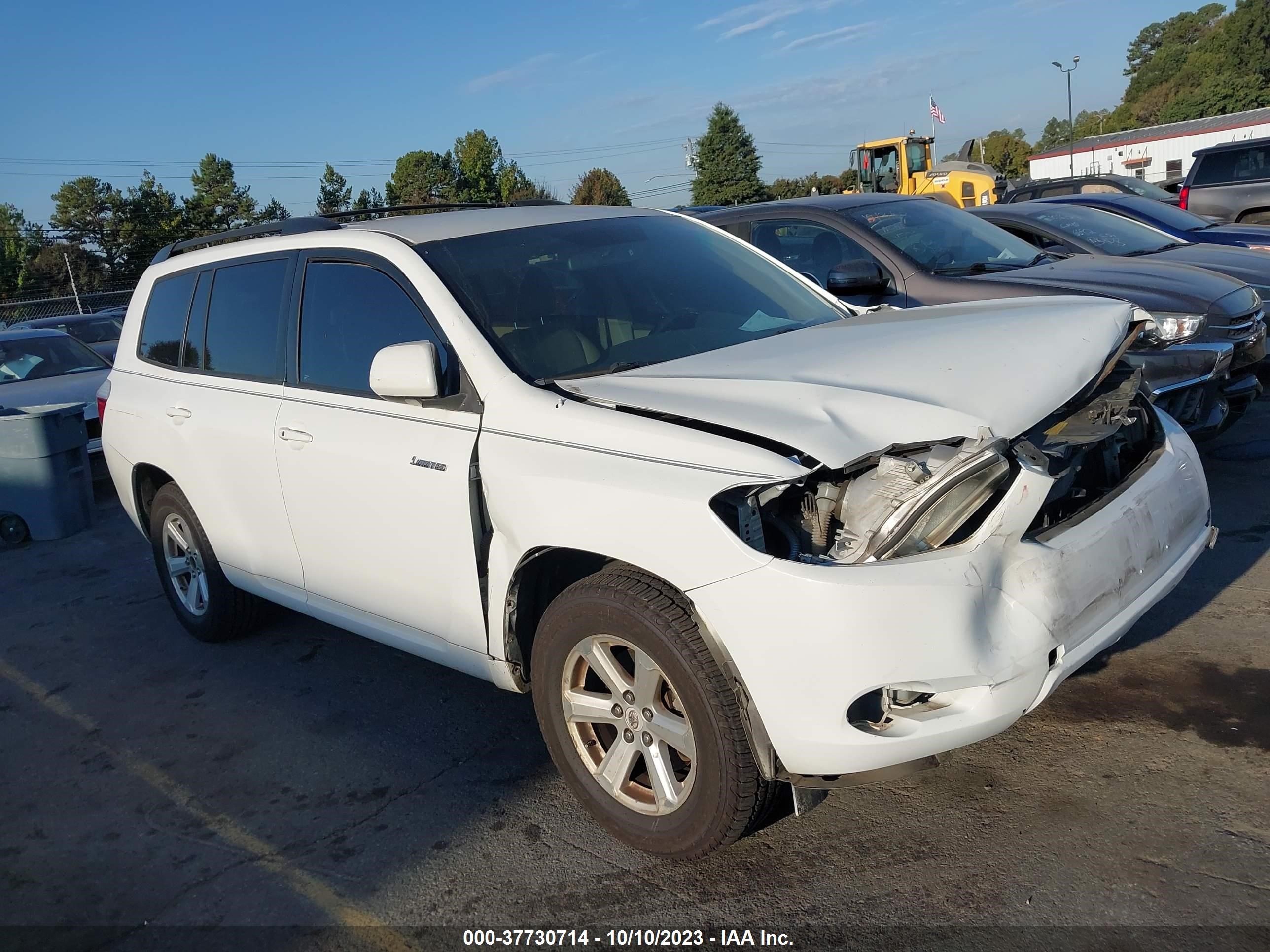 Photo 0 VIN: 5TDZK3EH8AS009447 - TOYOTA HIGHLANDER 