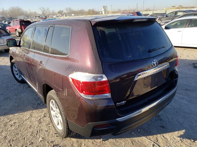 Photo 2 VIN: 5TDZK3EH8DS098876 - TOYOTA HIGHLANDER 