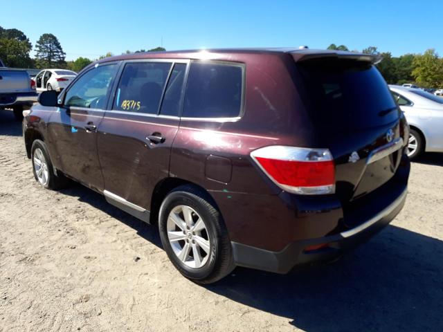 Photo 2 VIN: 5TDZK3EHXBS047599 - TOYOTA HIGHLANDER 