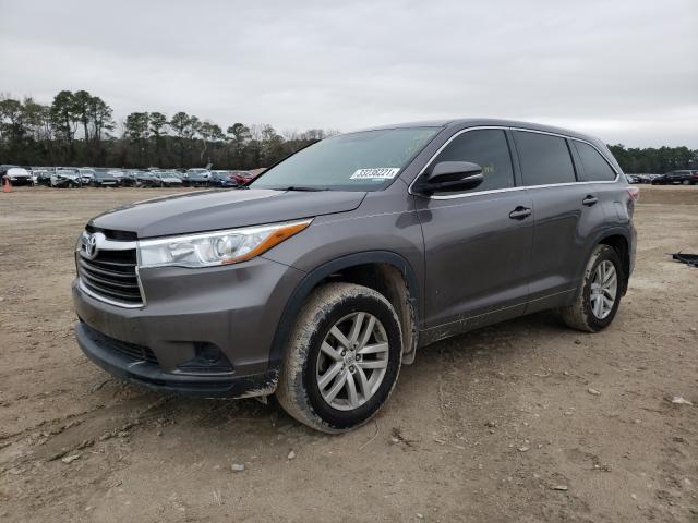 Photo 1 VIN: 5TDZKRFH0FS049725 - TOYOTA HIGHLANDER 