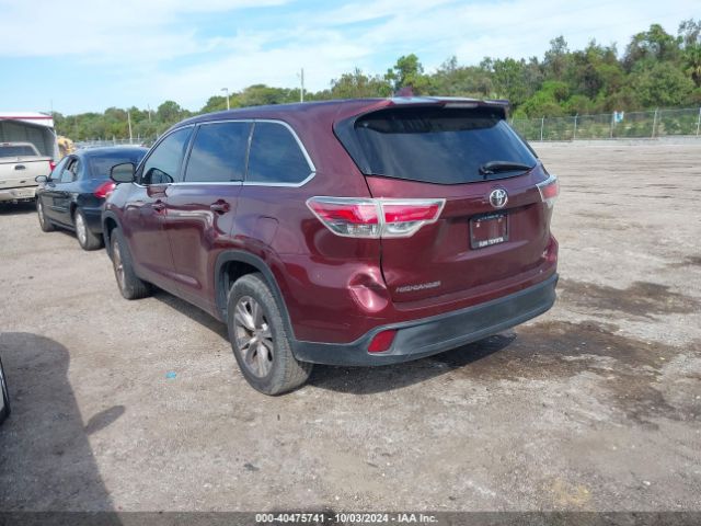 Photo 2 VIN: 5TDZKRFH0FS111351 - TOYOTA HIGHLANDER 